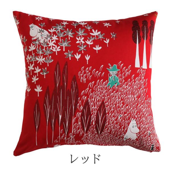 QUATER REPORT X Moomin 北歐時尚日製印花抱枕套 