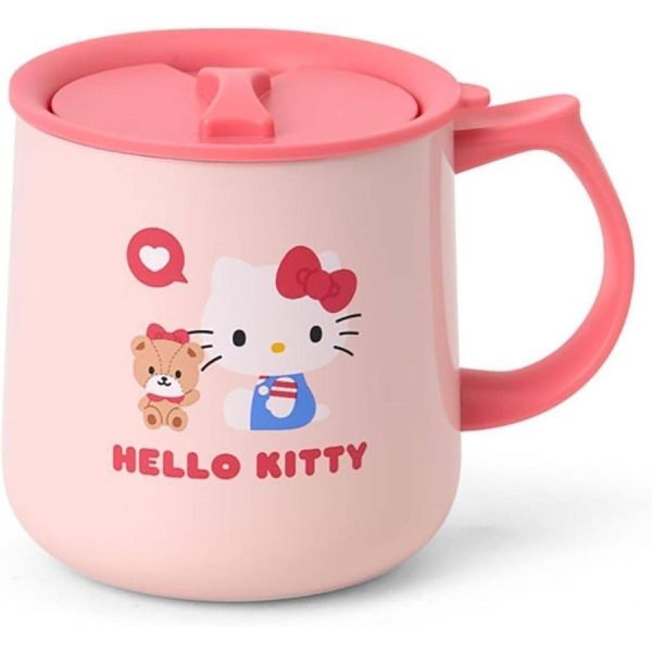 HELLO KITTY 不銹鋼滑蓋馬克杯｜360ml 