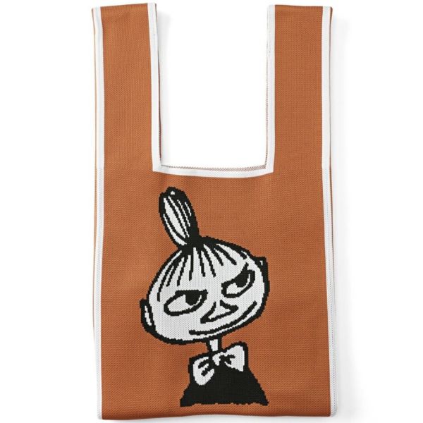 MOOMIN 可愛迷你針織手提袋/馬賽包 