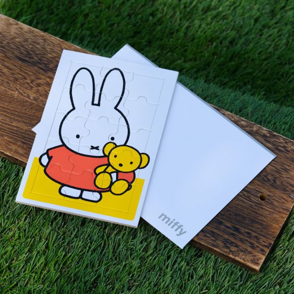 Miffy 木製拼圖卡片(三款) 