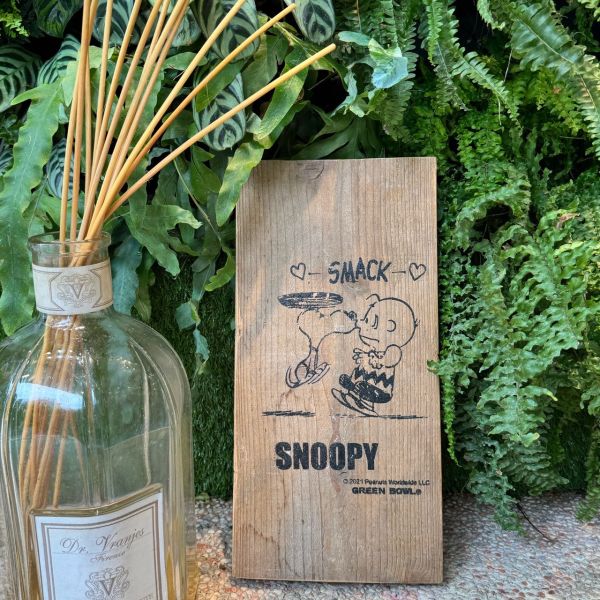 SNOOPY × OLD BETTY'S 木頭擺飾 