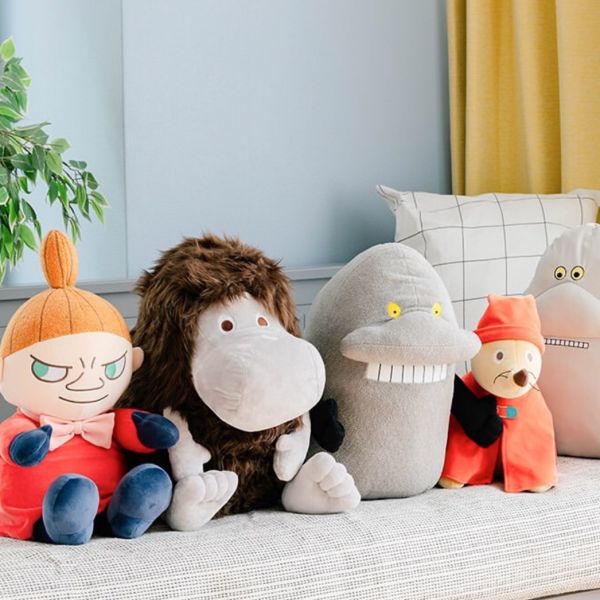 Moomin 麻糬小狗抱枕玩偶 