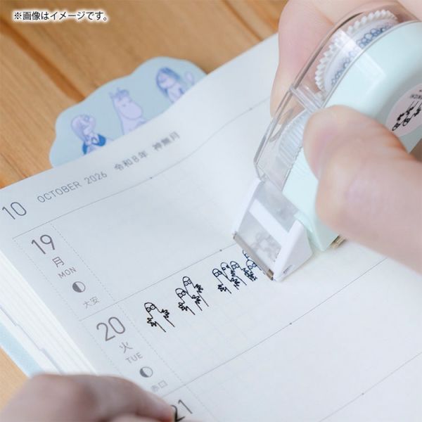 Moomin 小不點 溜溜 裝飾膠帶立可帶 