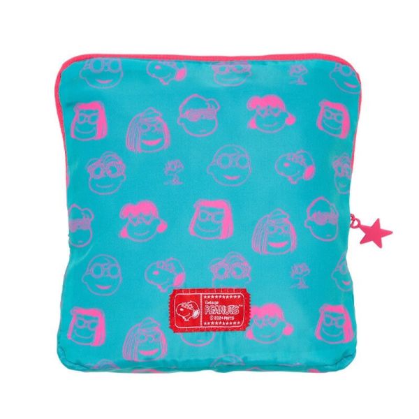 PLAZA限定 史努比跳色折疊行李袋x旅行袋 