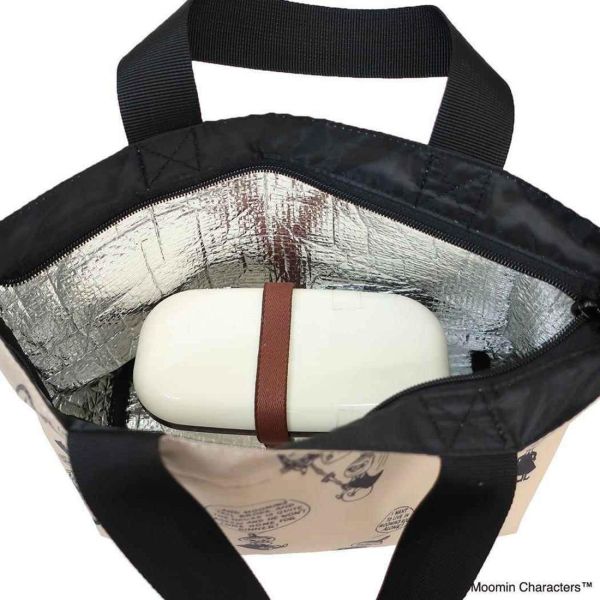 fab 小不點滿版保溫保冷防水手提袋(咖S) 