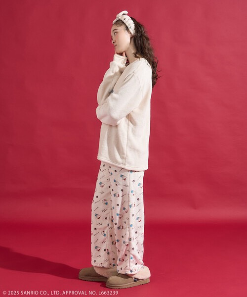 HELLO KITTY FREAK’S STORE 限定 秋冬居家睡衣組 
