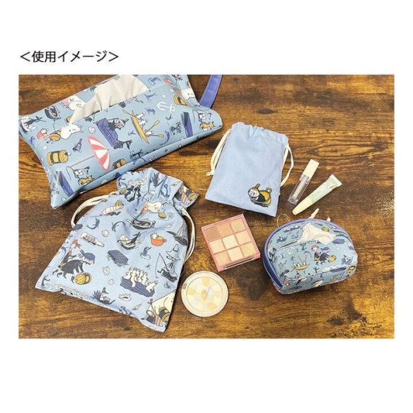 MOOMIN 夏日海洋貝殼造型收納包 