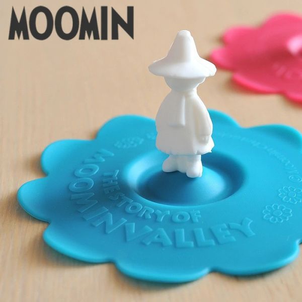 Moomin 嚕嚕米家族系列 防塵防漏矽膠杯蓋 