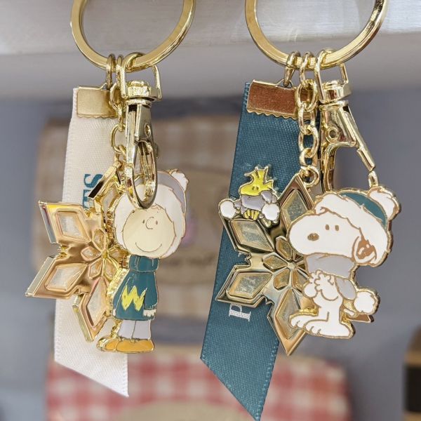 大阪環球影城限定 PEANUTS鑰匙圈吊飾組 