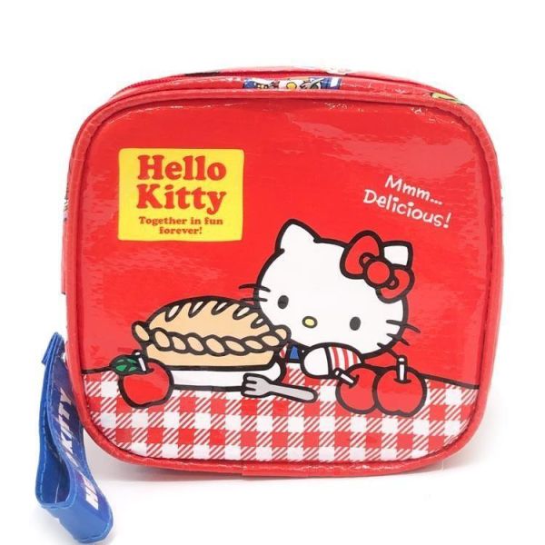 Hello Kitty 復古超市方形收納包 