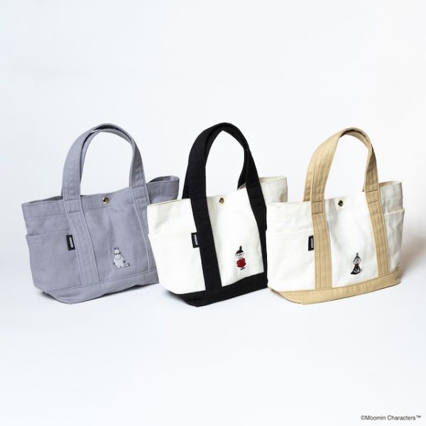 Moomin 刺繡帆布手提袋 