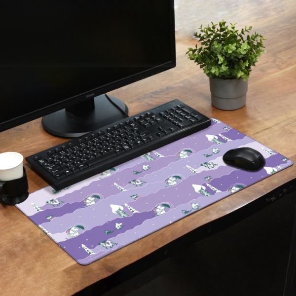 MOOMIN 冬季雪景滑鼠墊桌墊 