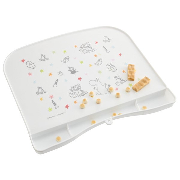 SKATER嚕嚕米 嬰兒矽膠防滑防水餐墊 