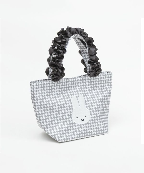 Miffy刺繡荷葉邊手把提包 