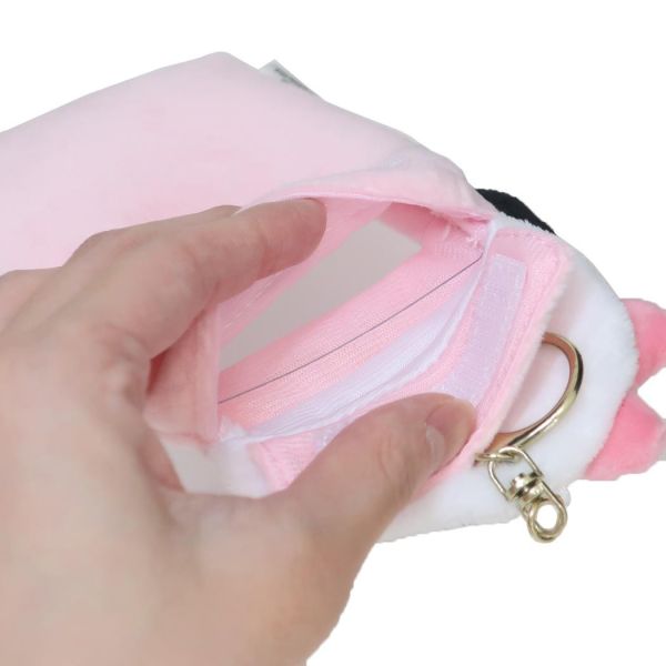 史努比角色們 毛絨卡套鑰匙扣 