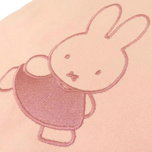 Miffy粉色刺繡小托特包 