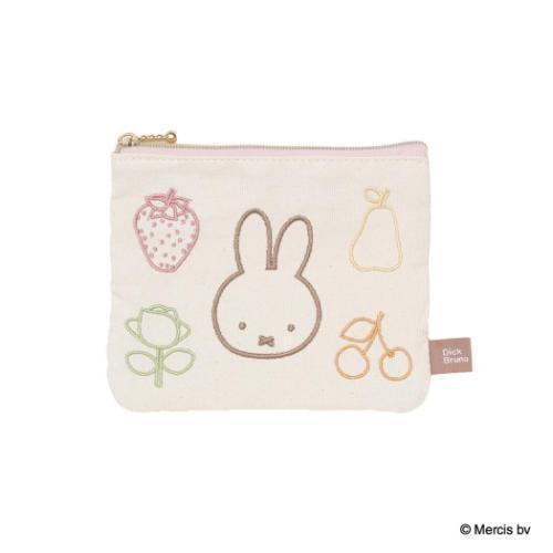 fab 米菲/boris甜點刺繡扁平收納包 