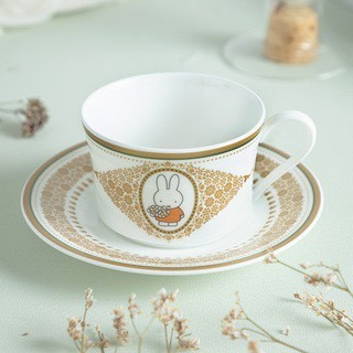 Miffy Noritake 花朵系列茶杯盤組 