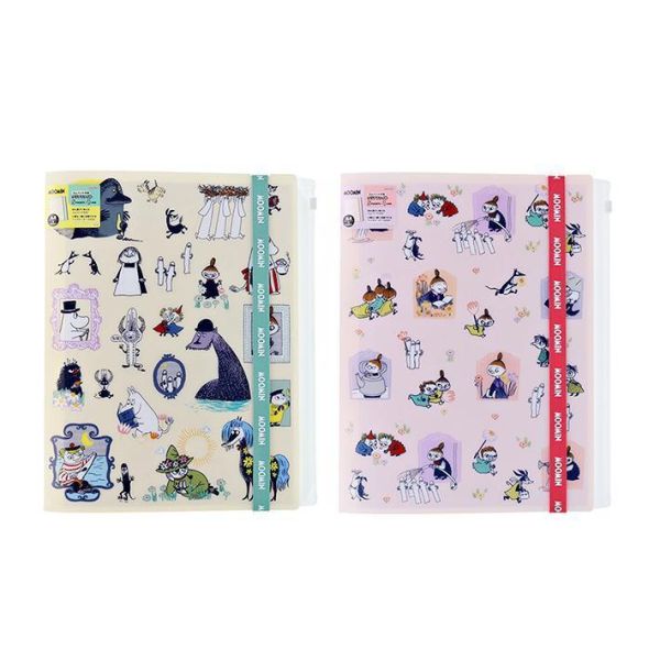 Moomin 姆明 A4 多層文件收納夾 