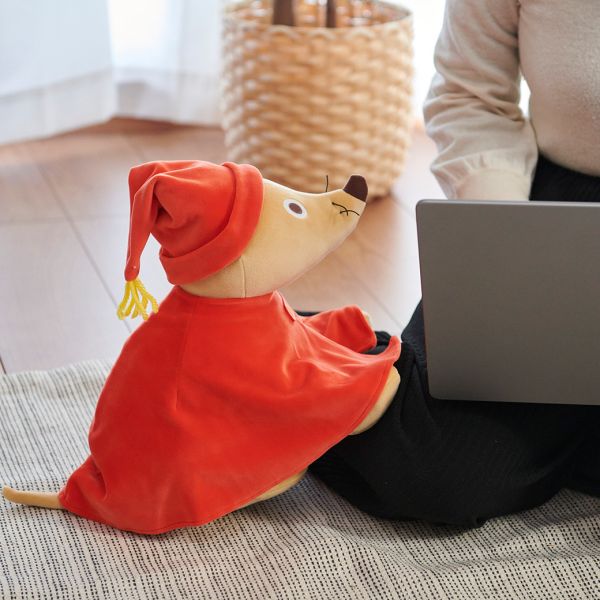 Moomin 麻糬小狗抱枕玩偶 