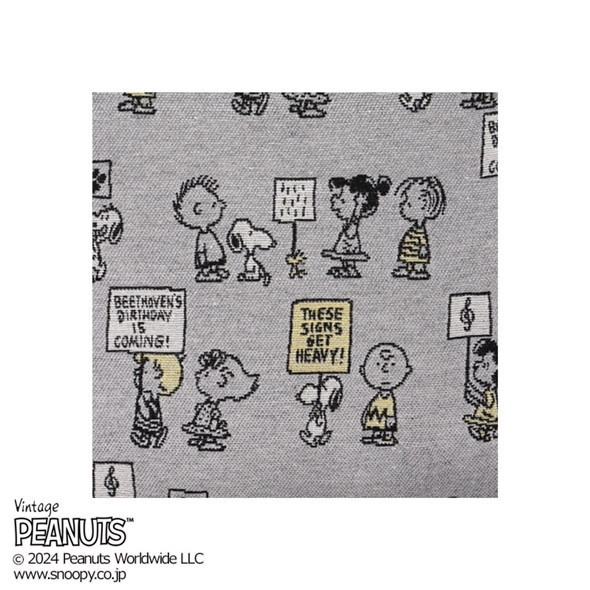 HEMING'S Snoopy 滿版緹花挺版手提袋 