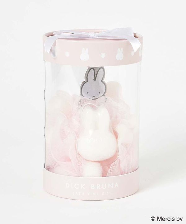 SHOBIDO粧美堂 Miffy 沐浴刷香皂禮盒組 