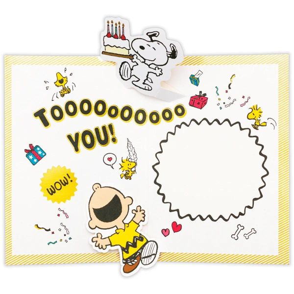Snoopy 生日驚喜卡 