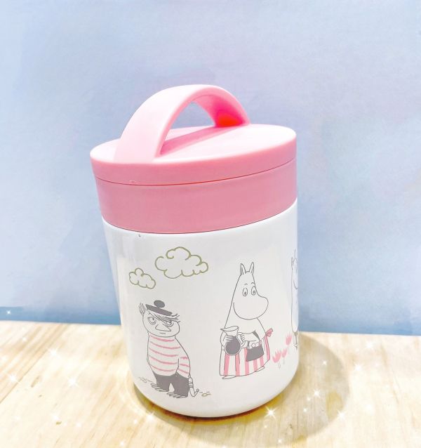 日本 Moomin valley park 限定  真空斷熱食物保溫罐 