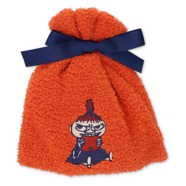 MOOMIN 絨毛襪收納束口袋組 