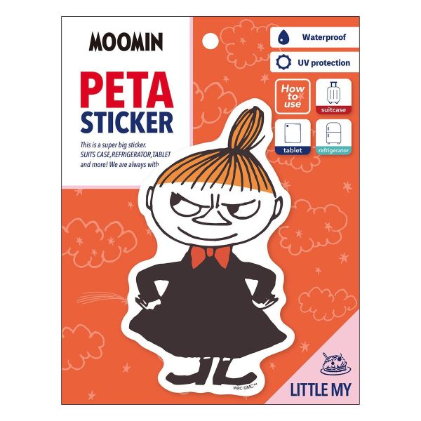 Moomin park 嚕嚕米角色行李箱貼紙 