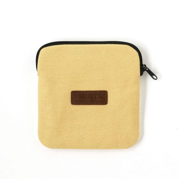 PEANUTS cafe 屋頂上對話框刺繡小包 