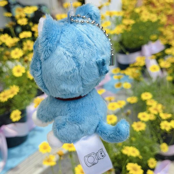 日本未來百貨限定 哆啦A夢招財貓造型毛絨吊飾 