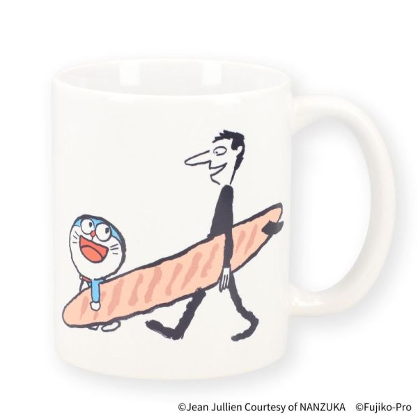 Jean Jullien 哆啦A夢聯名馬克杯 
