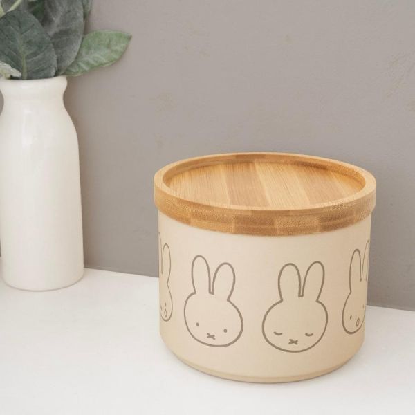 Miffy 米菲竹蓋萬用收納罐 