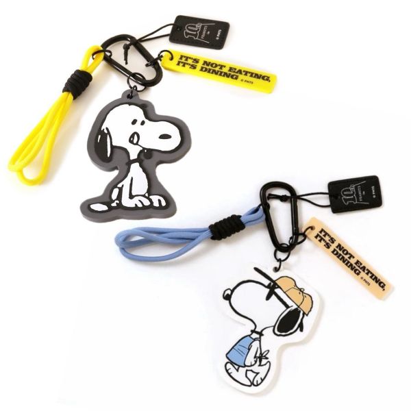 PEANUTS Cafe限定 Snoopy 造型登山扣吊飾 