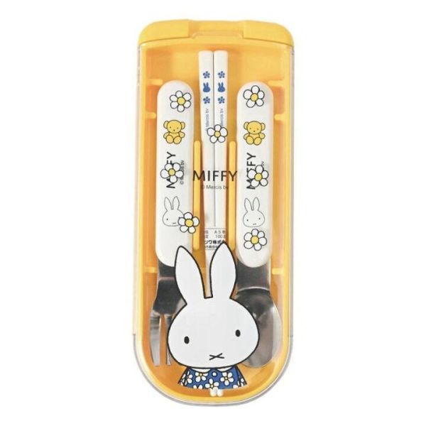 米菲 兒童餐具三件組（筷子・湯匙・叉子） 