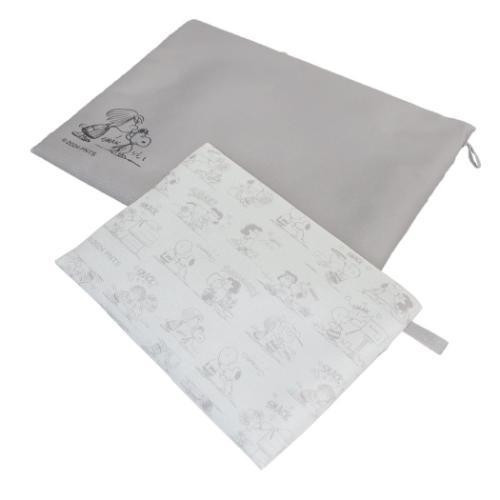 SNOOPY × PEANUTS RECORDS 雙入拉鍊收納包組 