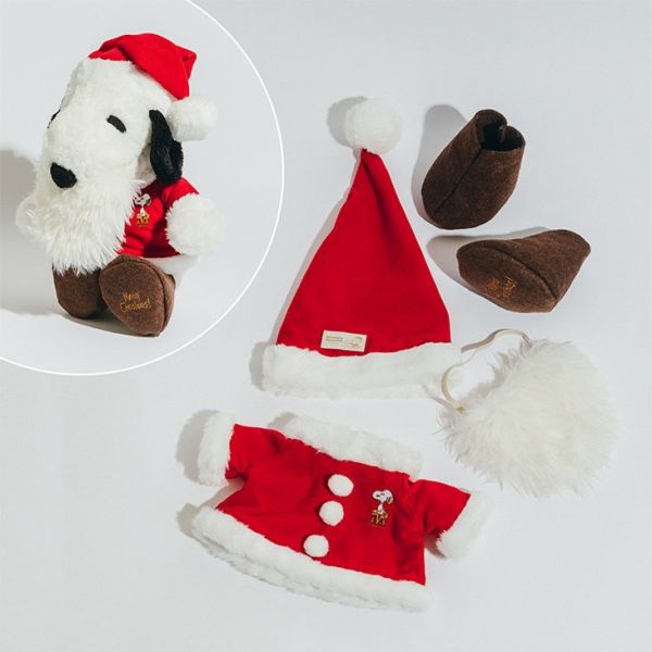 SNOOPY MUSEUM 史努比聖誕老人玩偶服 