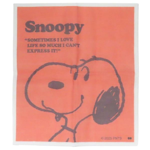 PEANUTS復古系列 經典名言廚房布巾 