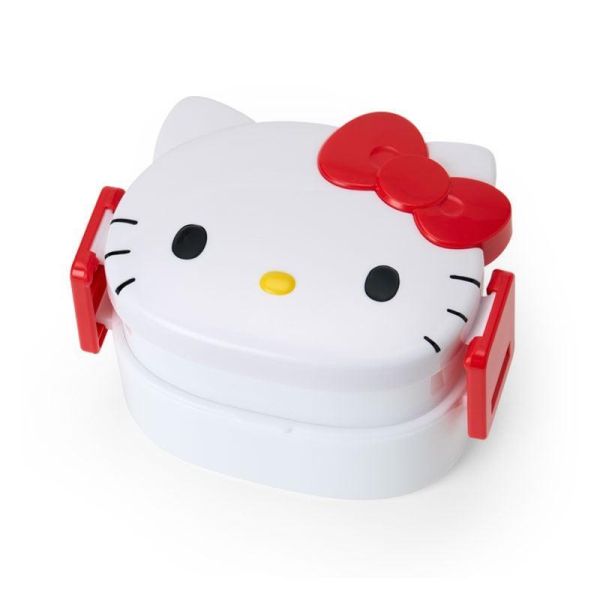 Sanrio Kitty大臉雙層便當盒 