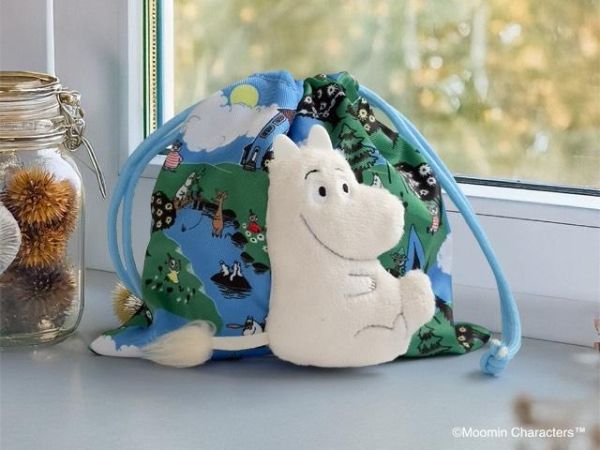 MOOMIN 小不點 立體造型束口袋 