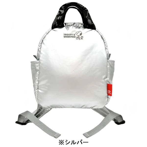 Rootote JoeCool/史努比蹋客刺繡鋪棉後背包 