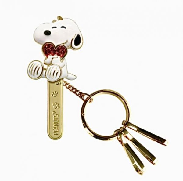 史努比 立體新型鑰匙扣 “Bag Key Clip” 