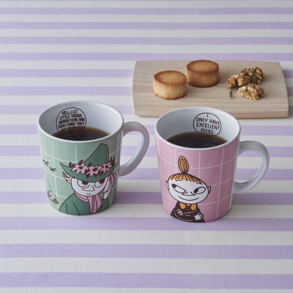 ARABIA x Moomin 人物格紋系列馬克杯 