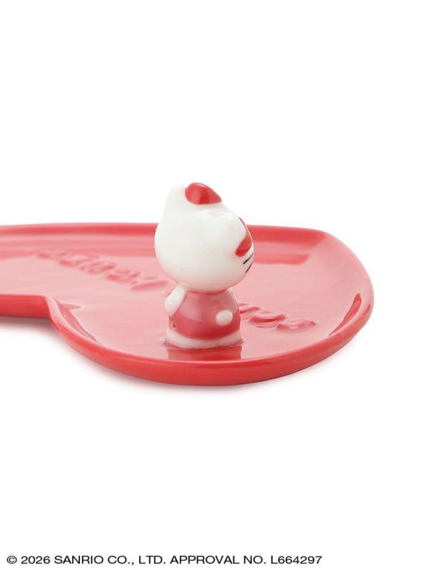 sanrio house kitty愛心陶瓷飾品盤 