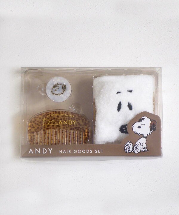 Snoopy & Andy 髮飾三件組 