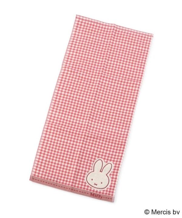 Dick Bruna miffy 格紋長型毛巾 