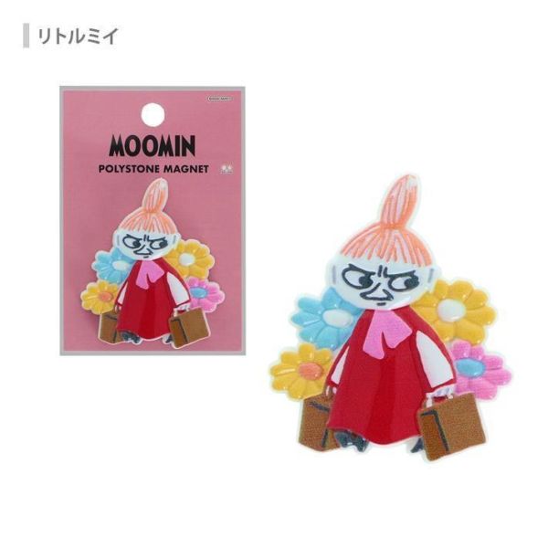 sun star Moomin立體造型樹脂磁鐵 