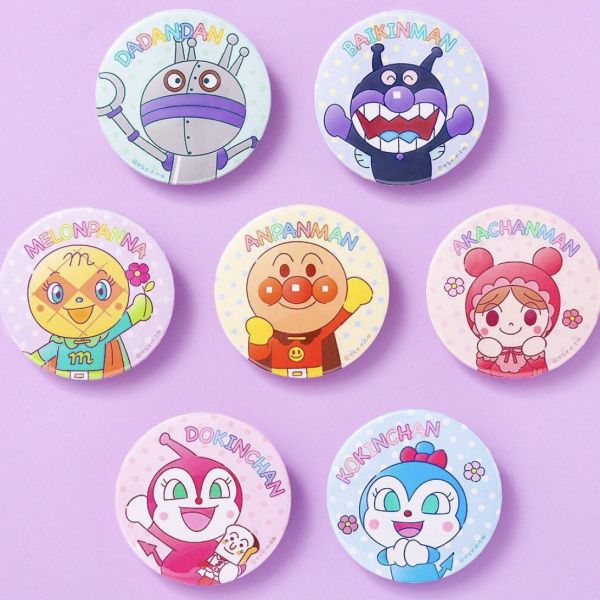 Anpanman Museum 安全夾式胸針 