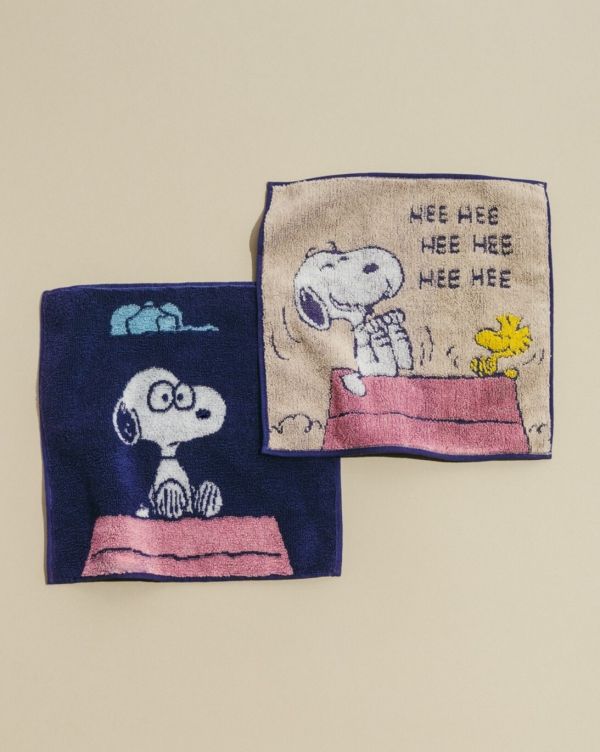 Museum 史努比75週年純棉手帕 